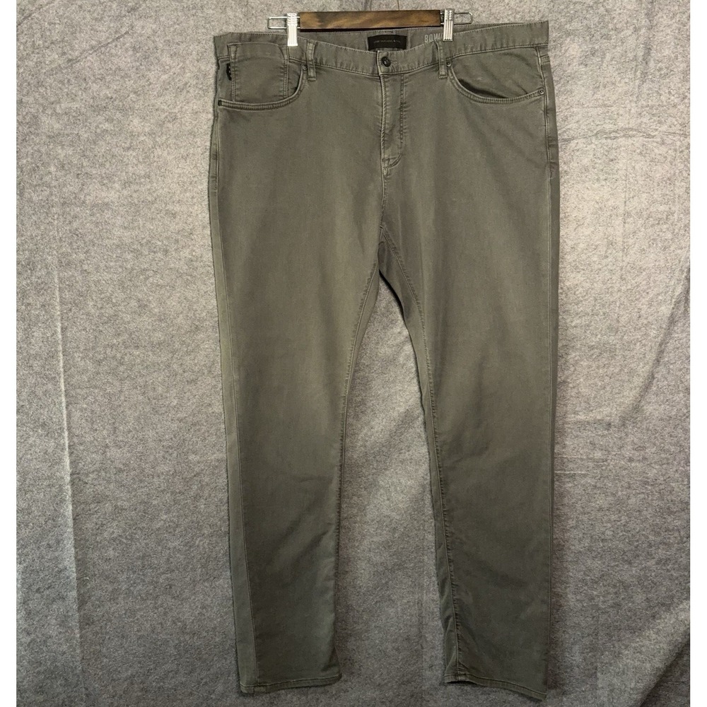 John Varvatos Bowery Jeans Mens 40 (40x34) Green Stretch USA